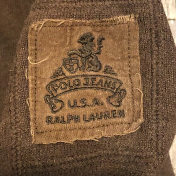 Ralph Lauren Brown Crew Neck Sweater - Picture 4 of 4
